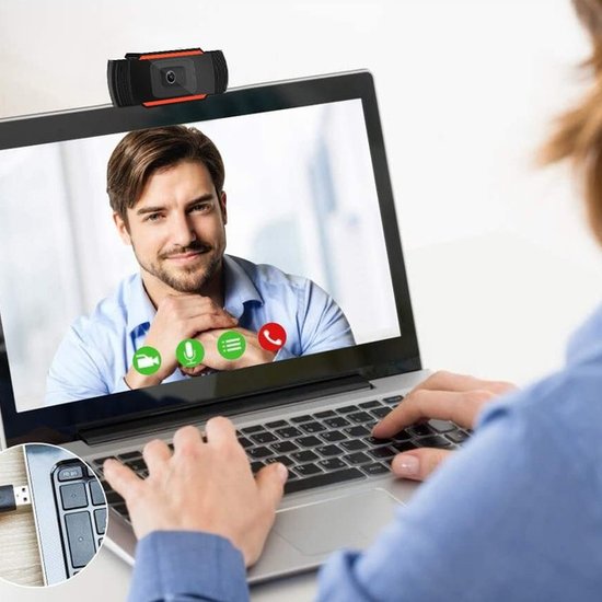 233 : PC WEB CAMERA LESSON CAMERA + MICROPHONE