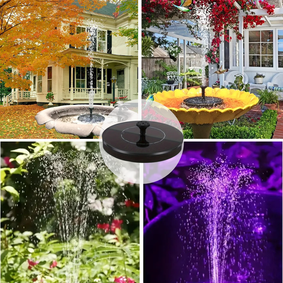 360 : MINI FONTANNA OGRODOWA SOLARNA/ FONTAIN