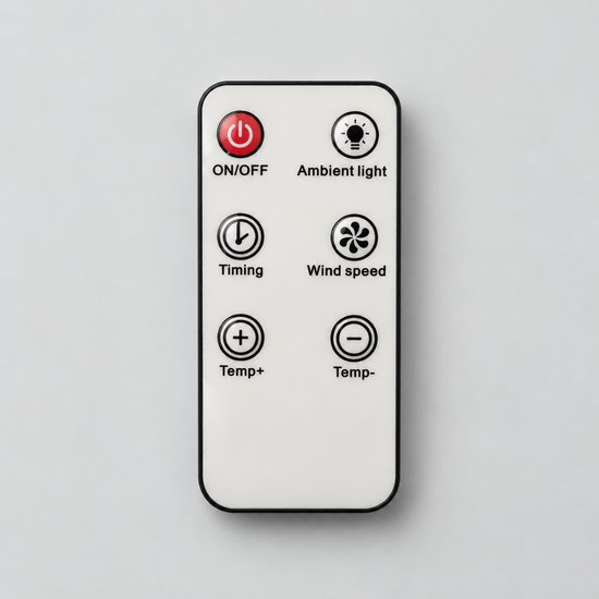 7109 : ADM Mini Electric Heater with Remote Control
