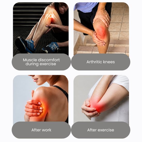 7072 : Cordless Heated Massager for Pain Relief