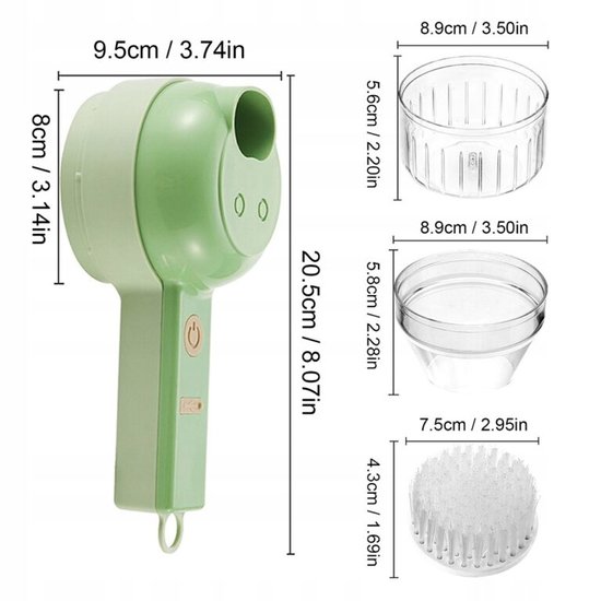 435 : KRAJALNICA /MULTIFUNCTIONAL ELECTRIC SLICER