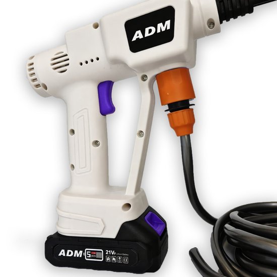 528 : ADM Wireless Mini Power Washer + 2 batteries