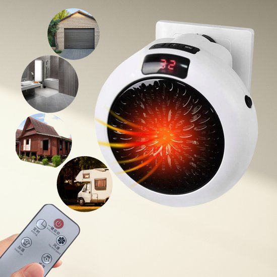 GRZEJNIK ELEKTRYCZNY MINI-BIAŁY / MINI ELECTRIC HEATER WHITE