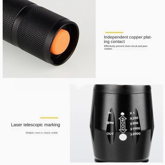 290 : SUPER STRONG TACTICAL FLASHLIGHT