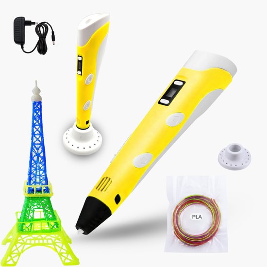 Długopis drukarka 3D - ŻÓŁTY - MAŁY /3D PRINTER PEN YELLOW SMALL