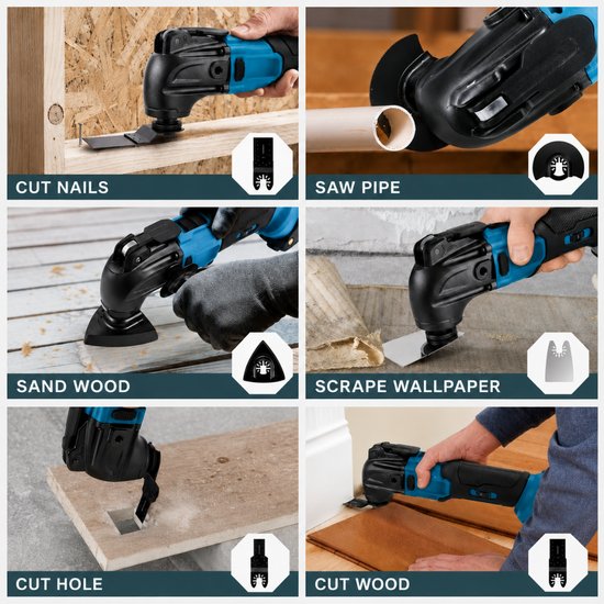7110 : Cordless Oscillating Multi-Tool