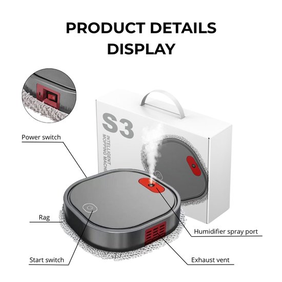 7043 : Robot mopujący / Mopping robot