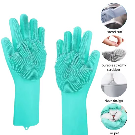 SILIKONOWE REKAWICE/ SILICONE GLOVES KITCHEN