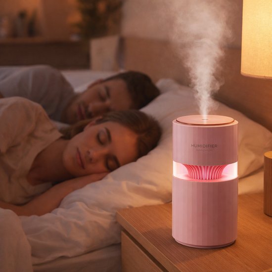 277-1 : NAWILŻACZ POWIETRZA- RÓŻOWY/ AIR HUMIDIFIER PINK