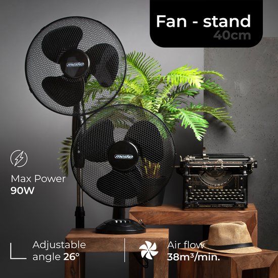 MS 7311 : WENTYLATOR MS 7311 MESKO/ STAND FAN DIAM. 40 CM