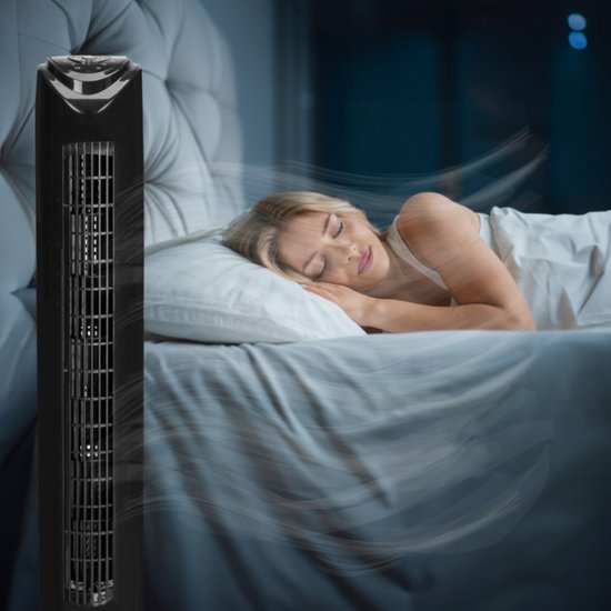 7033 : Tower fan with remote control - 45W