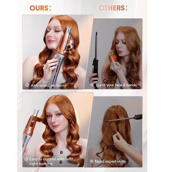 7049 : Lokówka do włosów / Automatic Curling Iron