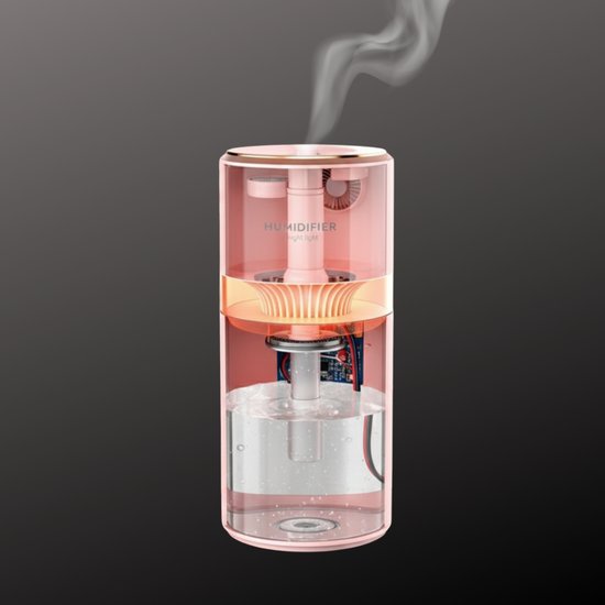 277-1 : NAWILŻACZ POWIETRZA- RÓŻOWY/ AIR HUMIDIFIER PINK