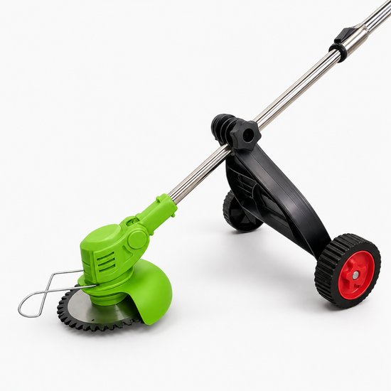 7133 : ADM Cordless Lawn Trimmer with Support Wheels