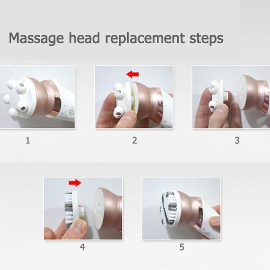 018 : DEPILATOR 5W 1/ 5-IN-1 ELECTRIC EPILATOR FOR BIKIN