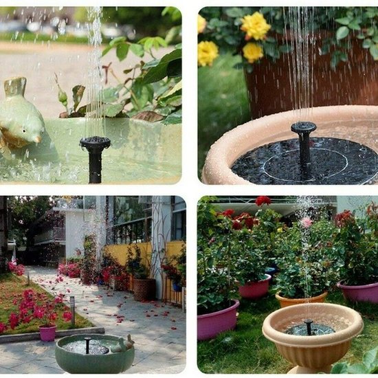 360 : MINI FONTANNA OGRODOWA SOLARNA/ FONTAIN