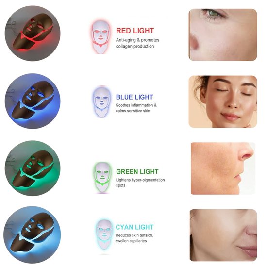 7003 : Maska led do twarzy / Neck mask