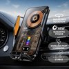 15W car phone holder with wireless charging