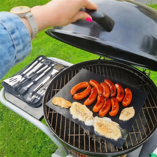 181-1 : Non-Stick Grill Mats for BBQ – Set of 10