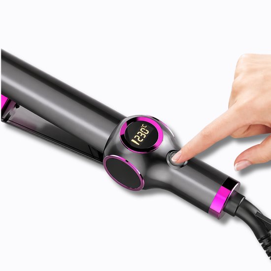 2286 : 2-in-1 Ceramic Hair Straightener & Curler