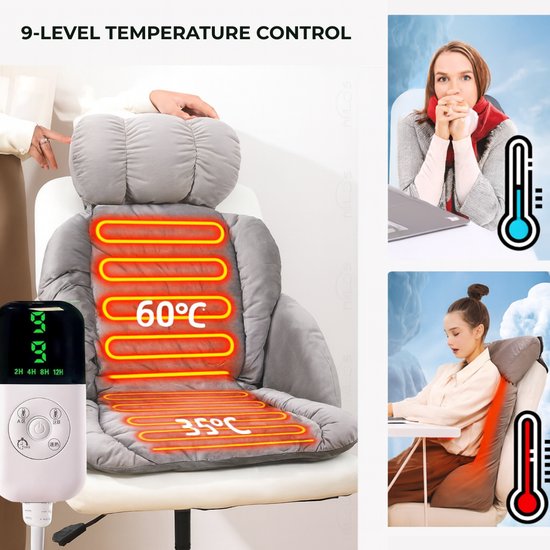 6002 : GRZANA PODUSZKA- KRZESŁO BIUROWE/ HEATED PILLOW - OFFICE CHAIR