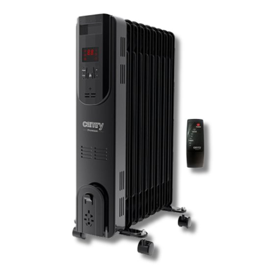 Camry Oil-filled LED radiator with remote control