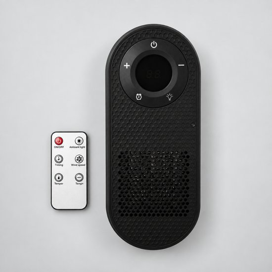7109 : ADM Mini Electric Heater with Remote Control