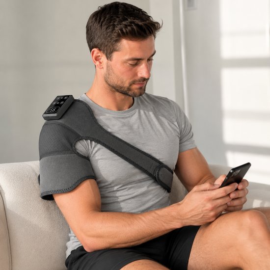 7072 : Cordless Heated Massager for Pain Relief