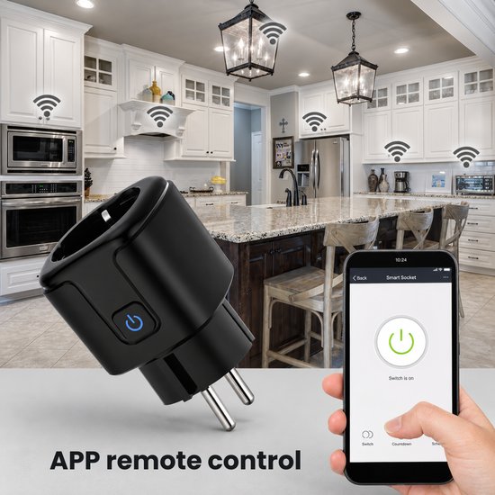 7098 : ADM Smart WiFi Socket with Energy Monitoring