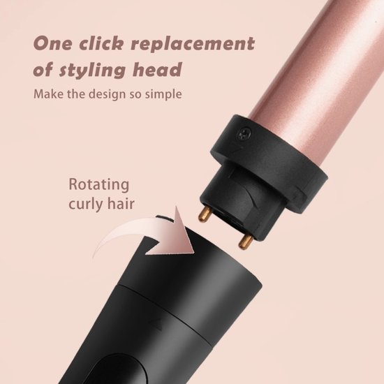 086 : Lokówka 8w1/ curling iron