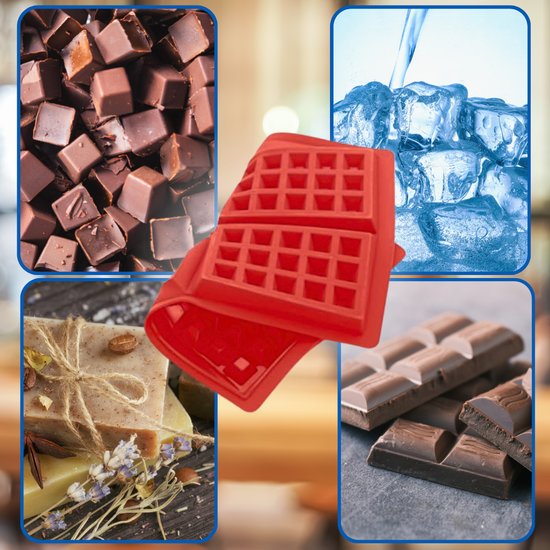 077 : FORMA SILIKONOWA/ SILICONE FORM FOR WAFFLES