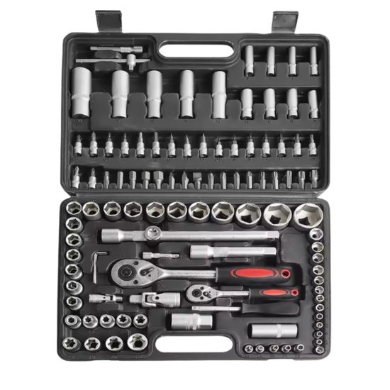 7027 : Zestaw kluczy w walizce / Stell keys black