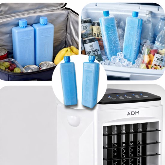 2185 : Plastic freezer ice blocks for cooler bags