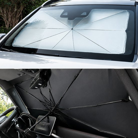 2192-1 : ADM Foldable Car Windshield Sun Shade Umbrella