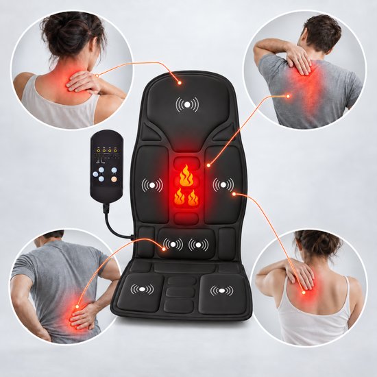 7114 : ADM Heated Massage Seat Cushion