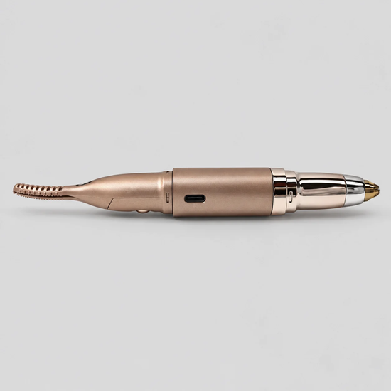 7150 : 2-in-1 Electric Eyelash Curler & Eyebrow Trimmer