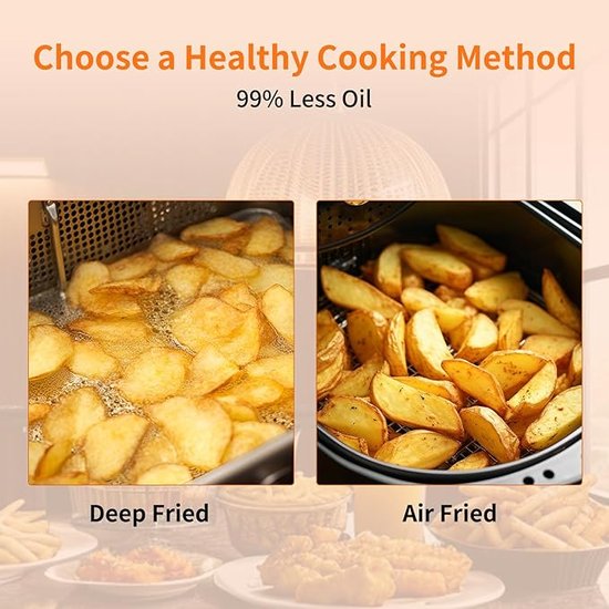 550 : Frytkownica beztłuszczowa/ Air fryer 8L