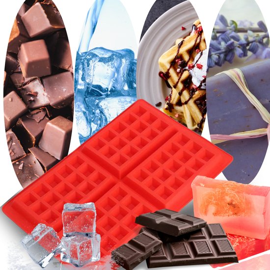 077 : FORMA SILIKONOWA/ SILICONE FORM FOR WAFFLES