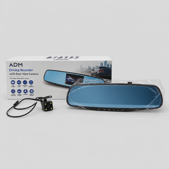191 : ADM Full HD driving recorder with reversing camera