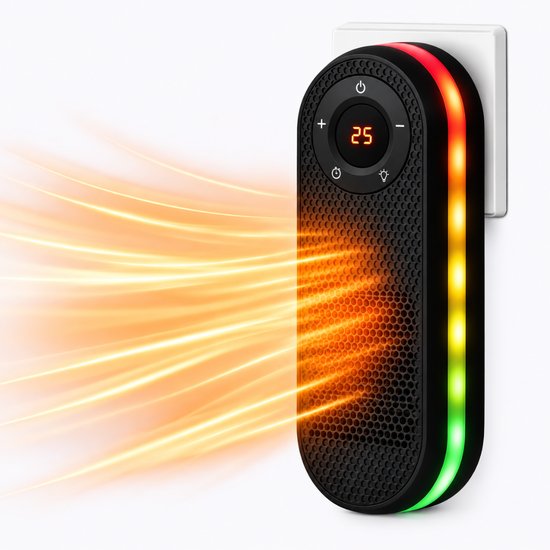ADM Mini Electric Heater with Remote Control