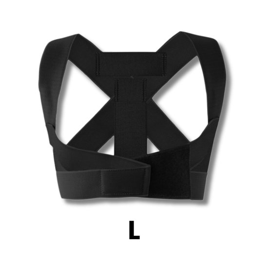 475-L : Adjustable Posture Corrector – Size L (Black)