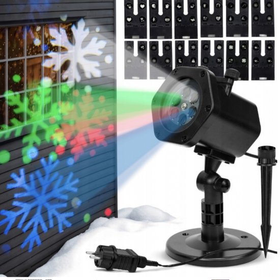 Projektor świąteczny