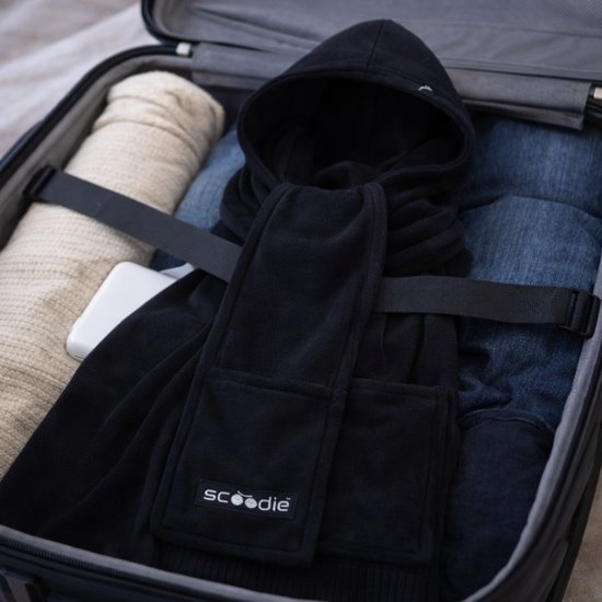 7028-1 : Scoodie -kolor czarny/rozmiar R/ Scoodie black/size R