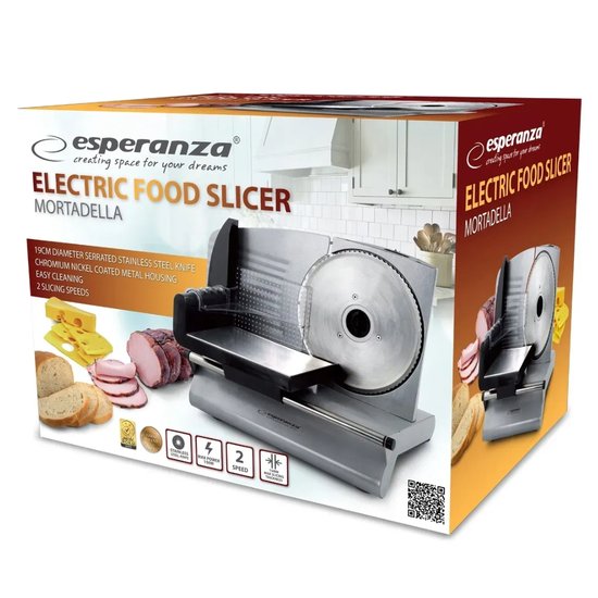 EKM018K : Esperanza Food Slicer 150W