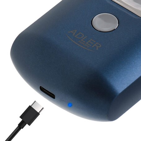 AD 2937 : Golarka podróżna 2 głowicowa z USB