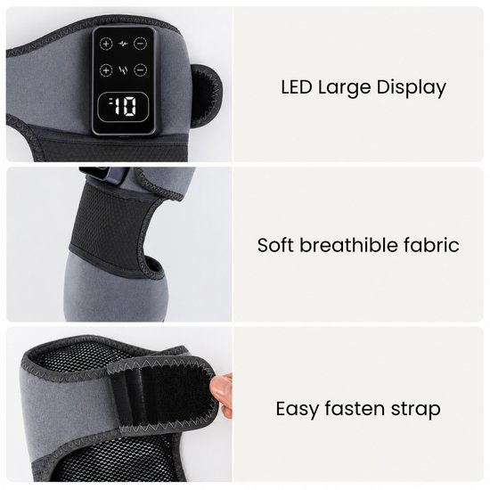 7072 : Cordless Heated Massager for Pain Relief