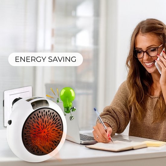 137-1 : GRZEJNIK ELEKTRYCZNY MINI-BIAŁY / MINI ELECTRIC HEATER WHITE