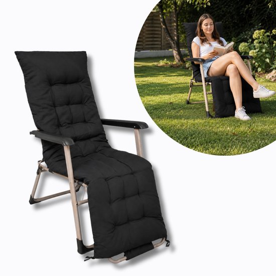 ADM Adjustable Reclining Outdoor Lounge Chair