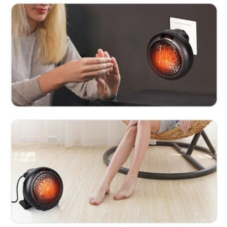 137 : GRZEJNIK ELEKTRYCZNY MINI-CZARNY / MINI ELECTRIC HEATER BLACK
