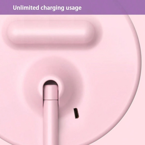 107 : LUSTERKO LED/MAKE-UP MIRROR RED